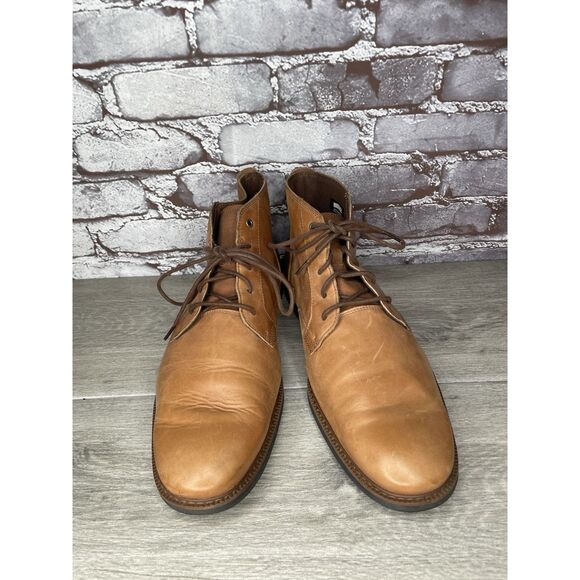 Timberland Lafayette Park Brown Leather Chukka Lace Up Boots Men Sz 12M US/46EU main image 5